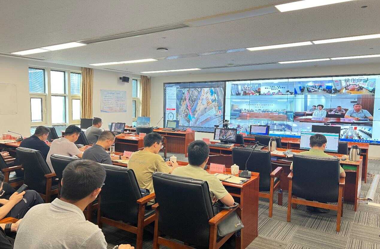 市住建委组织开展住建领域市容环境整治突发事件应急演练